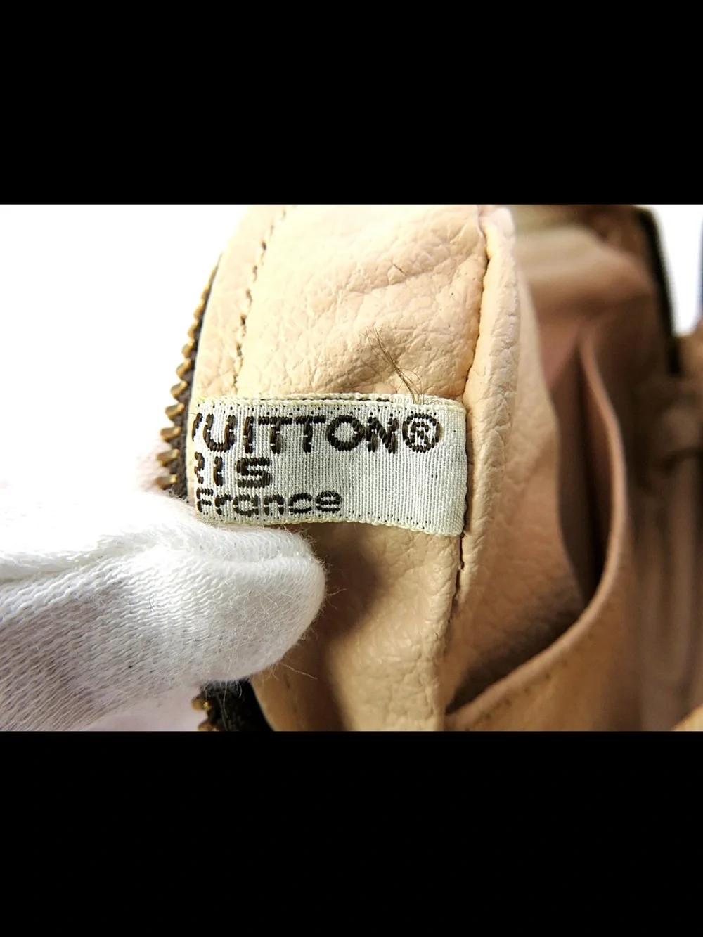 Louis Vuitton Monogram Canvas Clutch - Brown/Gold Accents